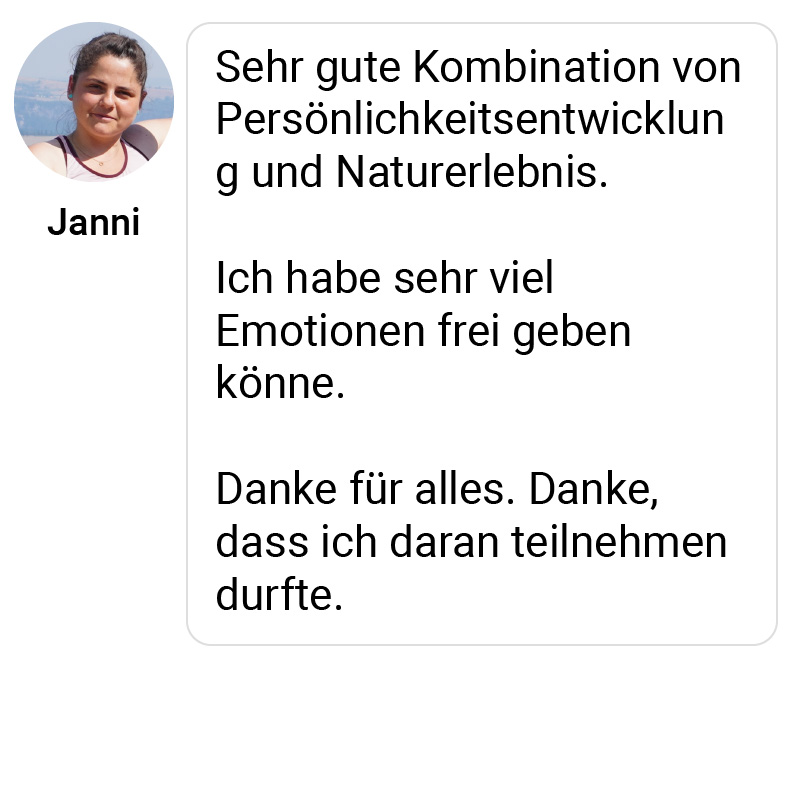 Rauszeit Challenge-Testimonial